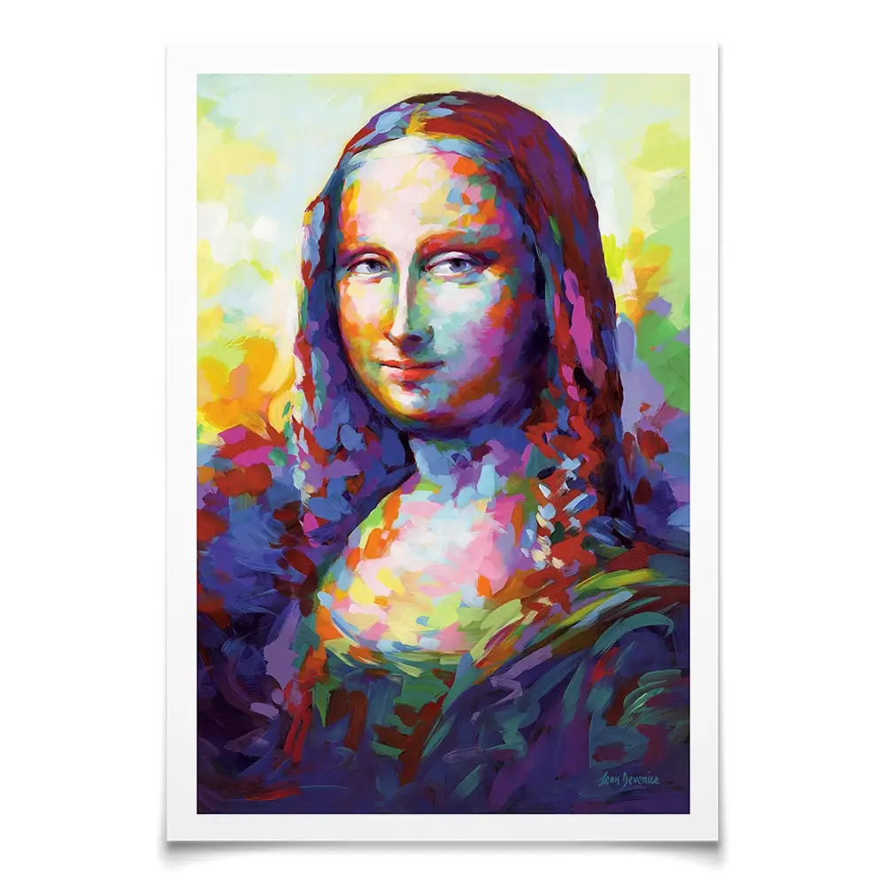 Mona Lisa Art Print Mona Lisa Art Print wall art product Leon Devenice