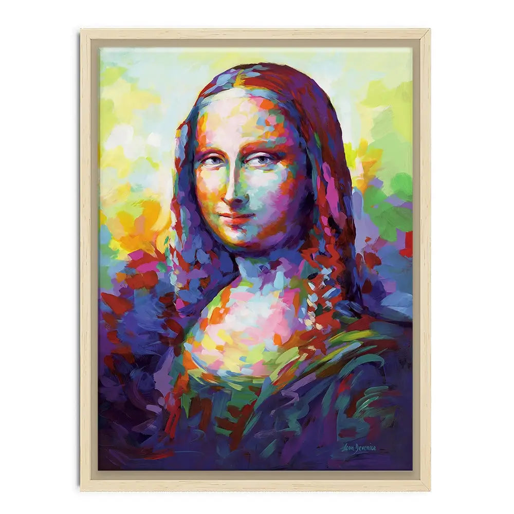 Mona Lisa Canvas Print Mona Lisa Canvas Print wall art product Leon Devenice