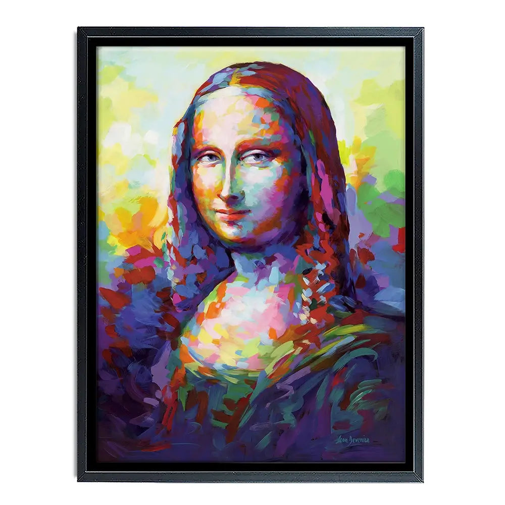 Mona Lisa Canvas Print Mona Lisa Canvas Print wall art product Leon Devenice