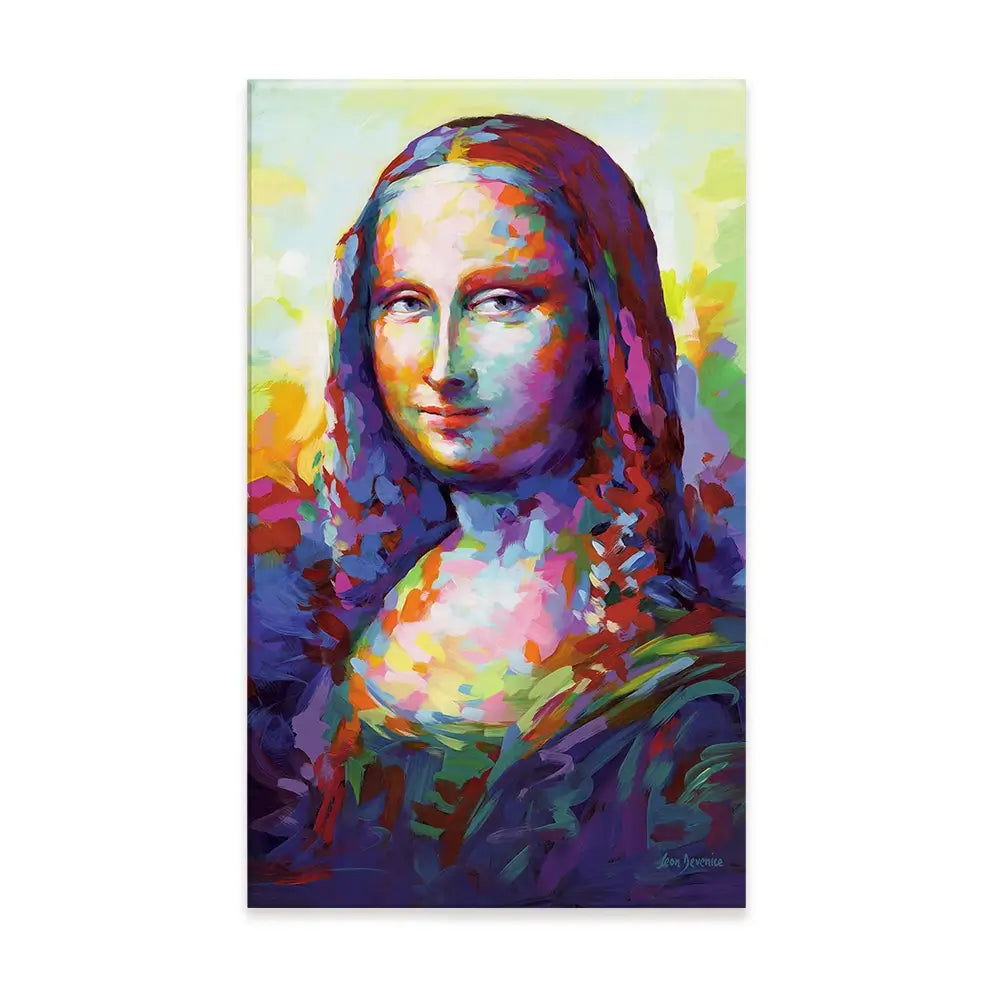 Mona Lisa Canvas Print Mona Lisa Canvas Print wall art product Leon Devenice