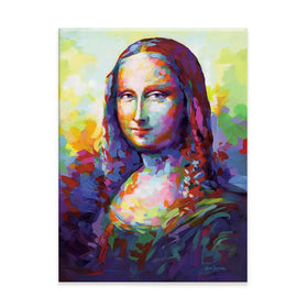 Mona Lisa Canvas Print Mona Lisa Canvas Print wall art product Leon Devenice