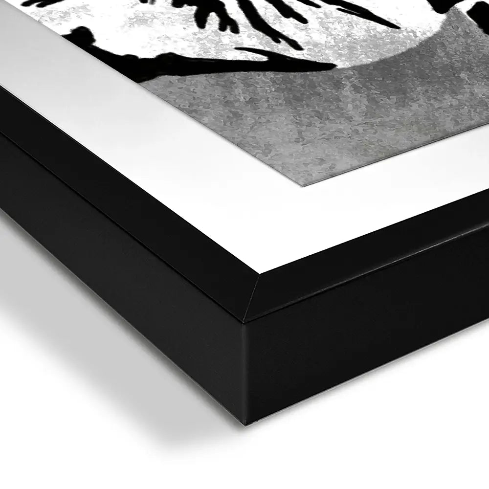 Mona Lisa Rocket Launcher Framed Art Print Mona Lisa Rocket Launcher Framed Art Print wall art product Banksy