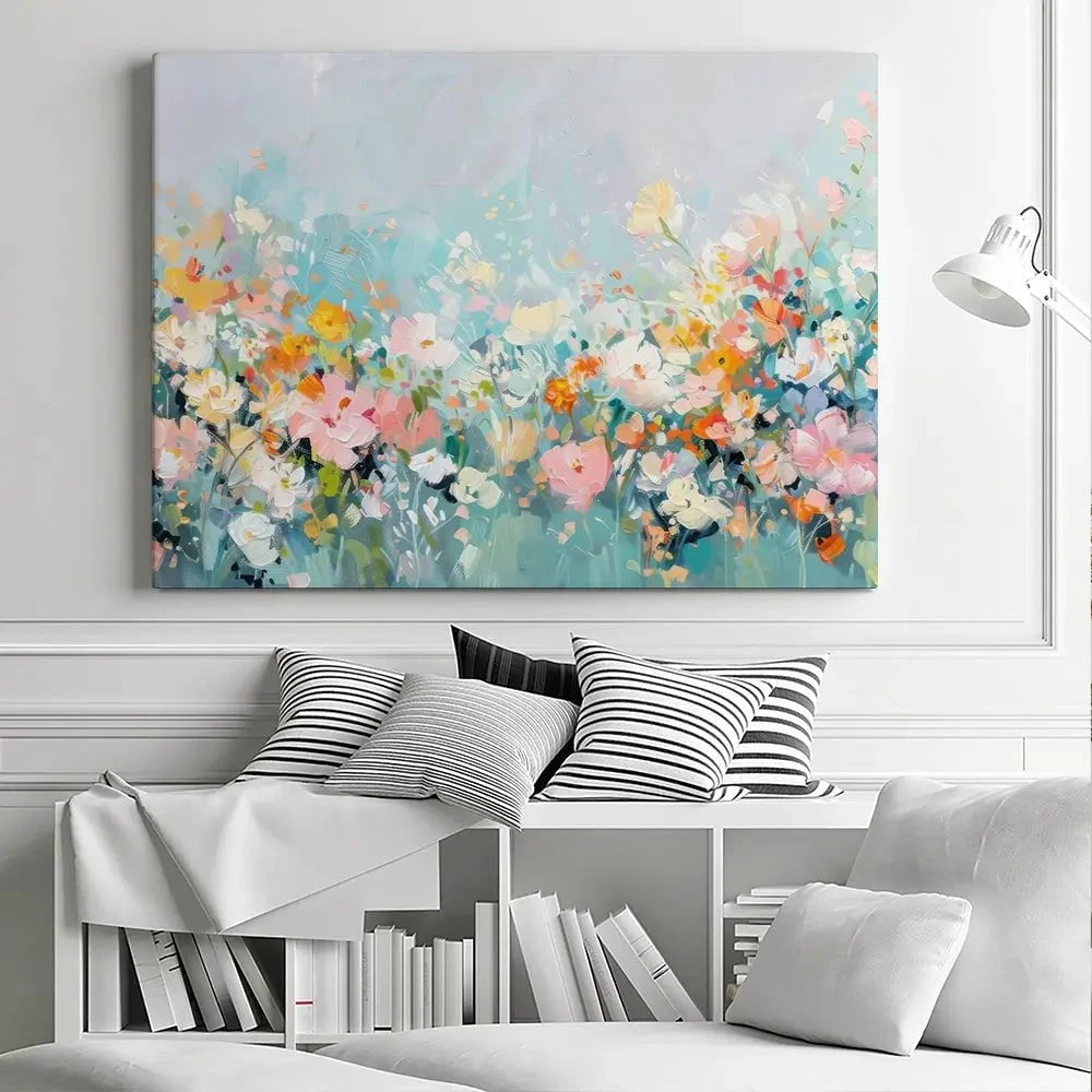 Monet Garden Canvas Print Monet Garden Canvas Print wall art product Creative Studio - Independent