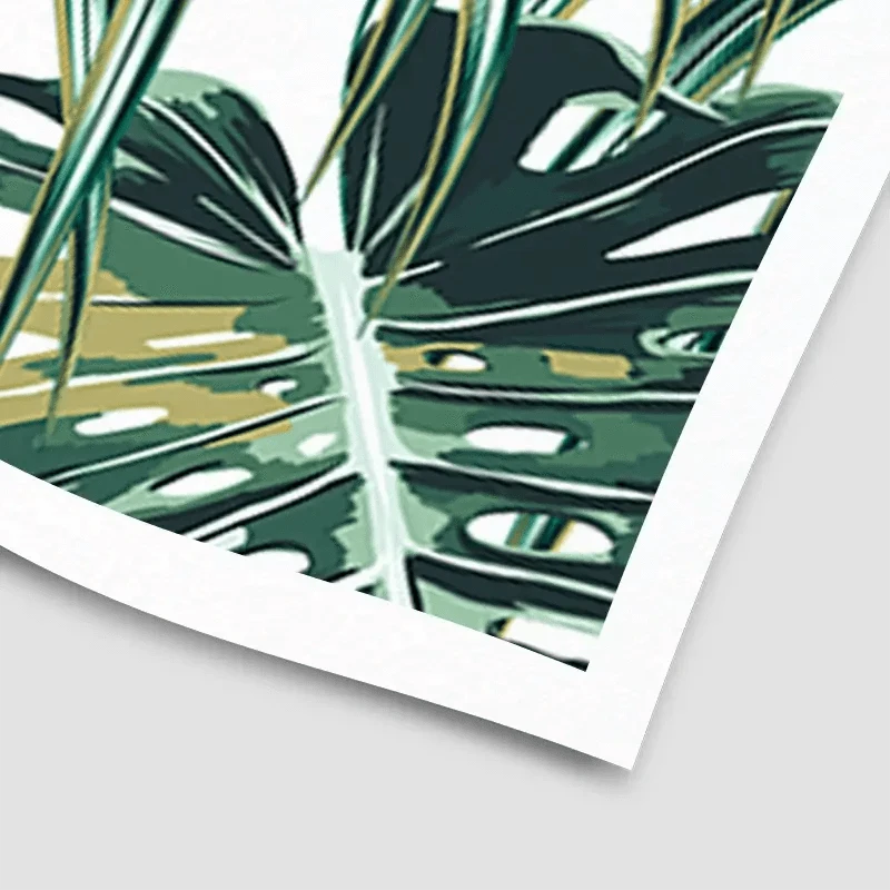 Monstera Leaves 2 Art Print Monstera Leaves 2 Art Print wall art product NataliaKo / Shutterstock
