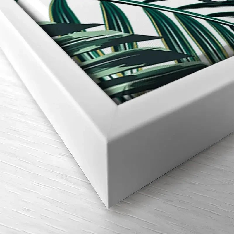 Monstera Leaves 2 Canvas Print Monstera Leaves 2 Canvas Print wall art product NataliaKo / Shutterstock