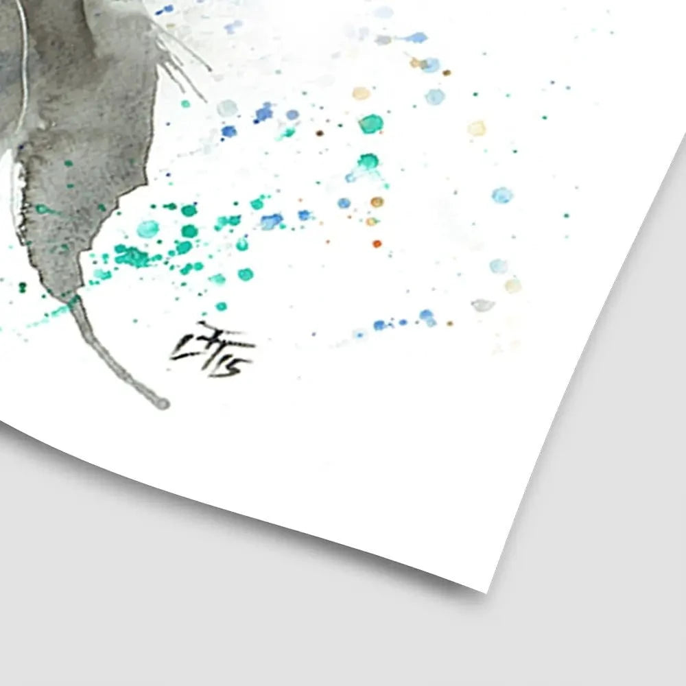 Moo Art Print Moo Art Print wall art product Jamie Taylor