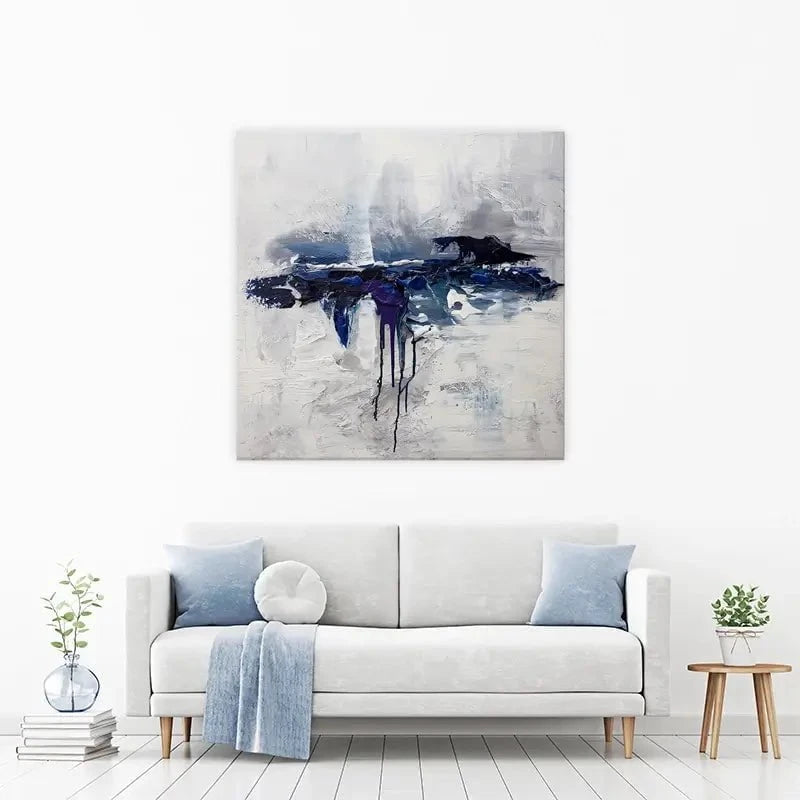 Moon Ocean Canvas Print Moon Ocean Canvas Print wall art product Osnat Tzadok