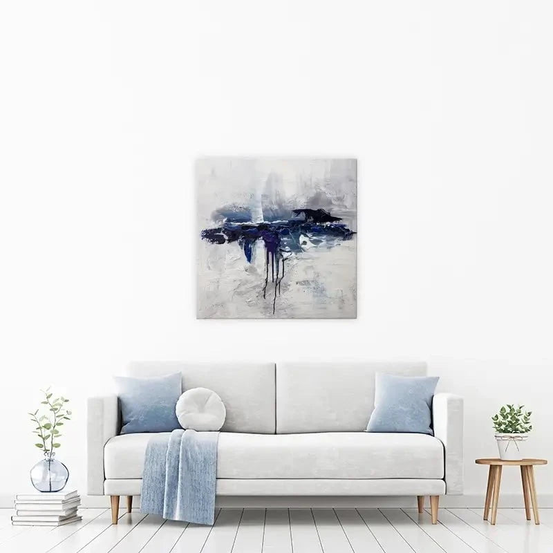 Moon Ocean Canvas Print Moon Ocean Canvas Print wall art product Osnat Tzadok