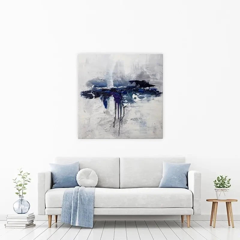 Moon Ocean Canvas Print Moon Ocean Canvas Print wall art product Osnat Tzadok