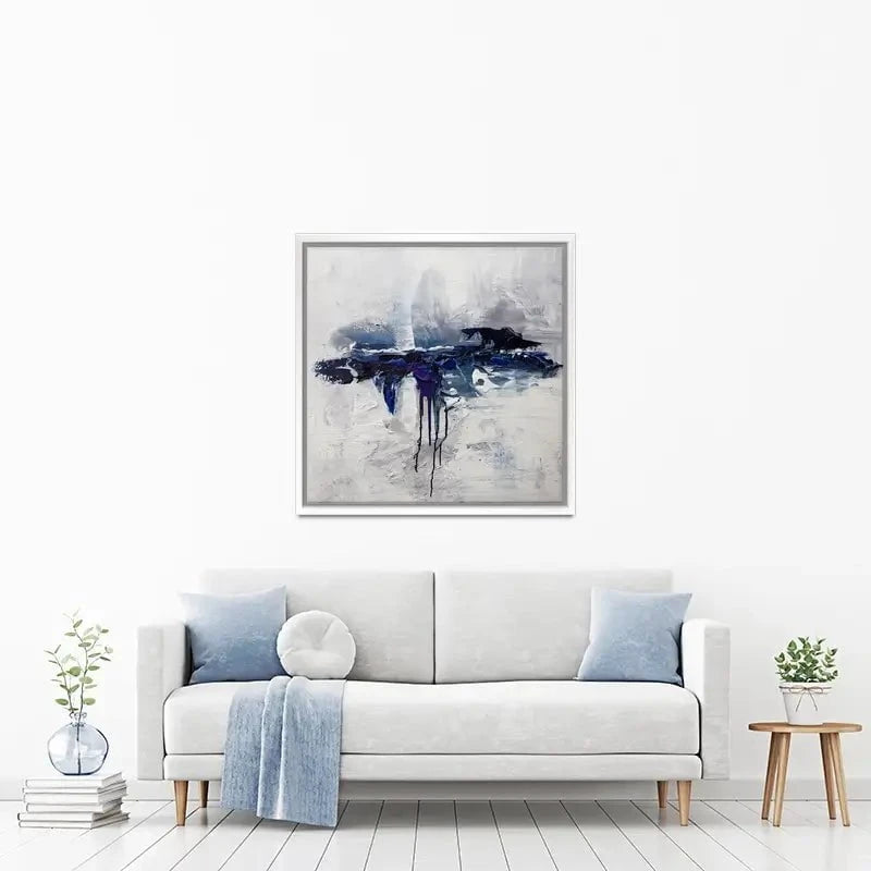 Moon Ocean Canvas Print Moon Ocean Canvas Print wall art product Osnat Tzadok