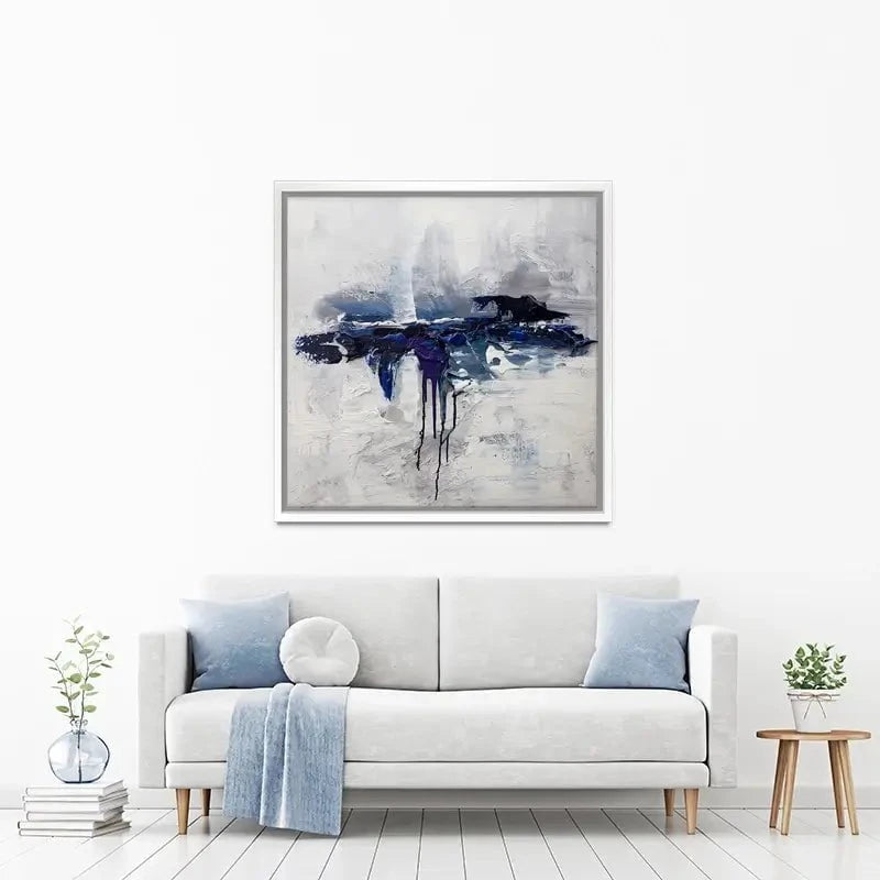 Moon Ocean Canvas Print Moon Ocean Canvas Print wall art product Osnat Tzadok