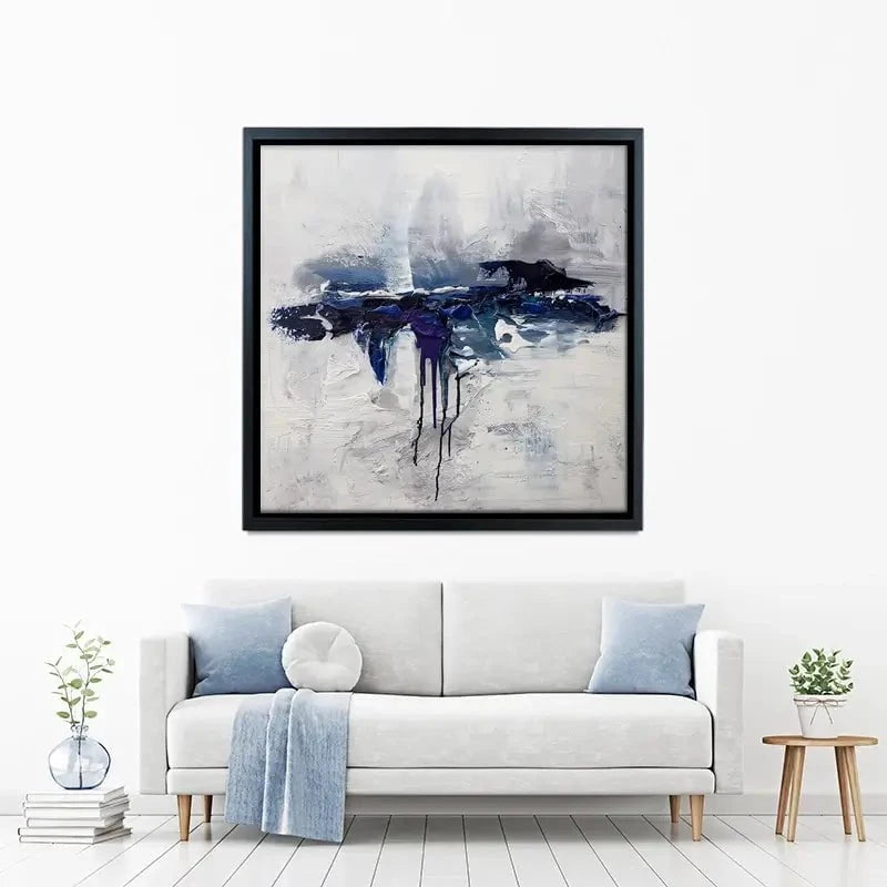 Moon Ocean Canvas Print Moon Ocean Canvas Print wall art product Osnat Tzadok