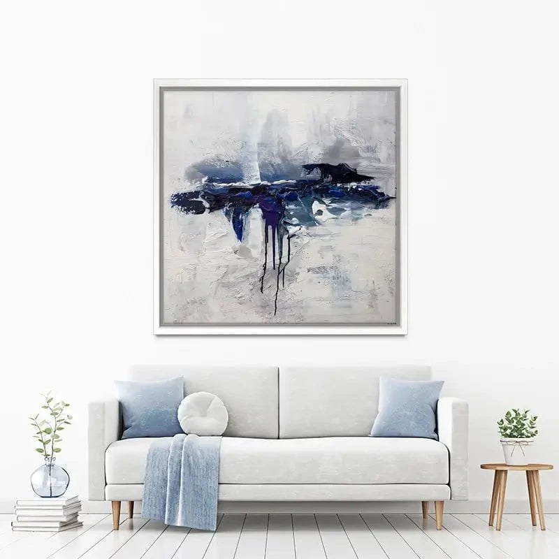 Moon Ocean Canvas Print Moon Ocean Canvas Print wall art product Osnat Tzadok