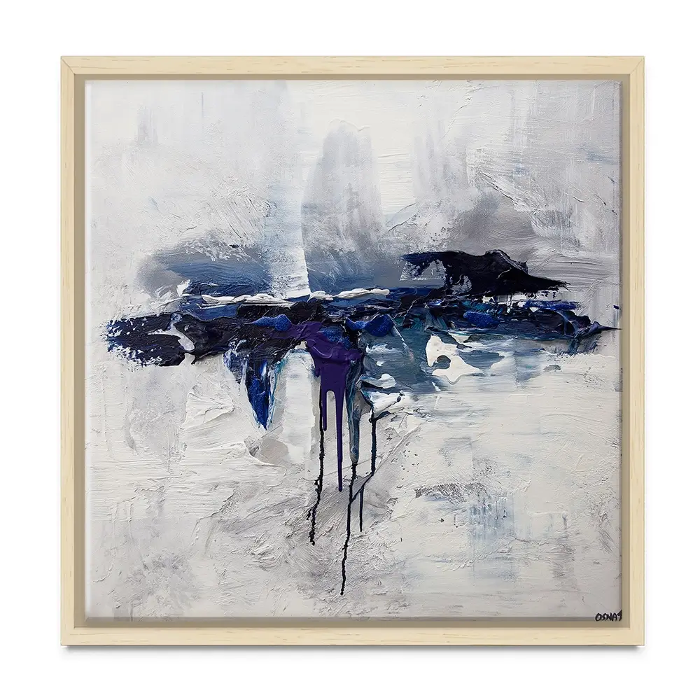 Moon Ocean Canvas Print Moon Ocean Canvas Print wall art product Osnat Tzadok