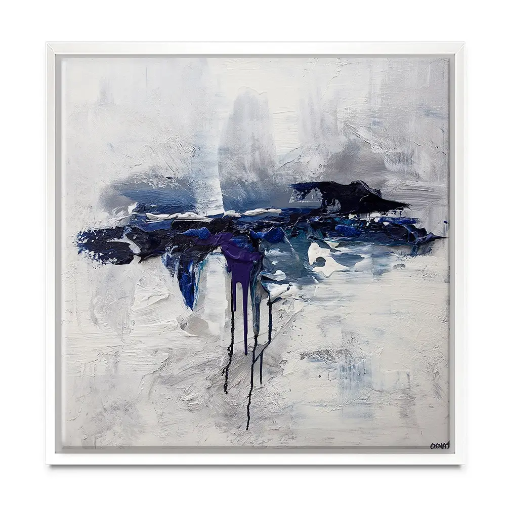 Moon Ocean Canvas Print Moon Ocean Canvas Print wall art product Osnat Tzadok