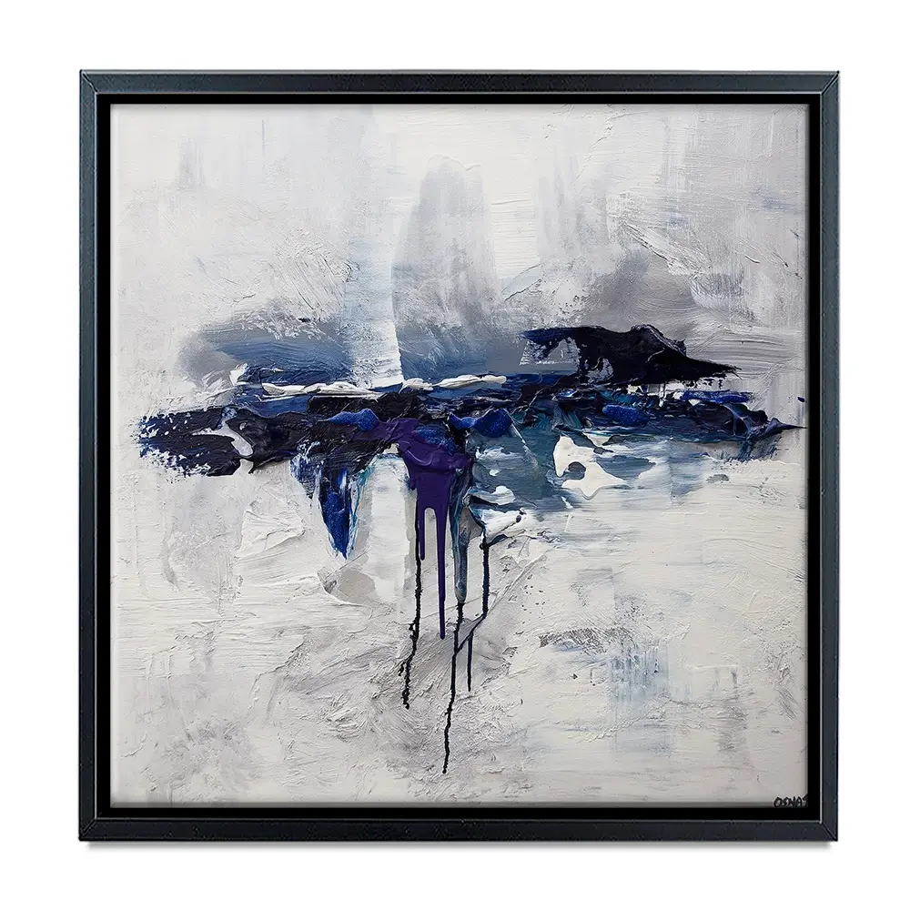 Moon Ocean Canvas Print Moon Ocean Canvas Print wall art product Osnat Tzadok