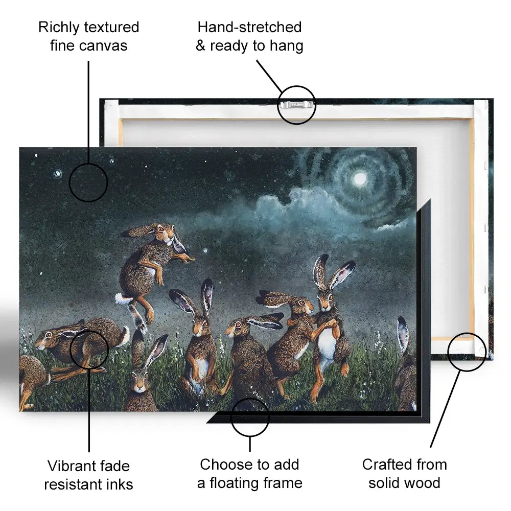 Moondance Oversized Canvas Print Moondance Oversized Canvas Print wall art product Maggie Vandewalle - Independent