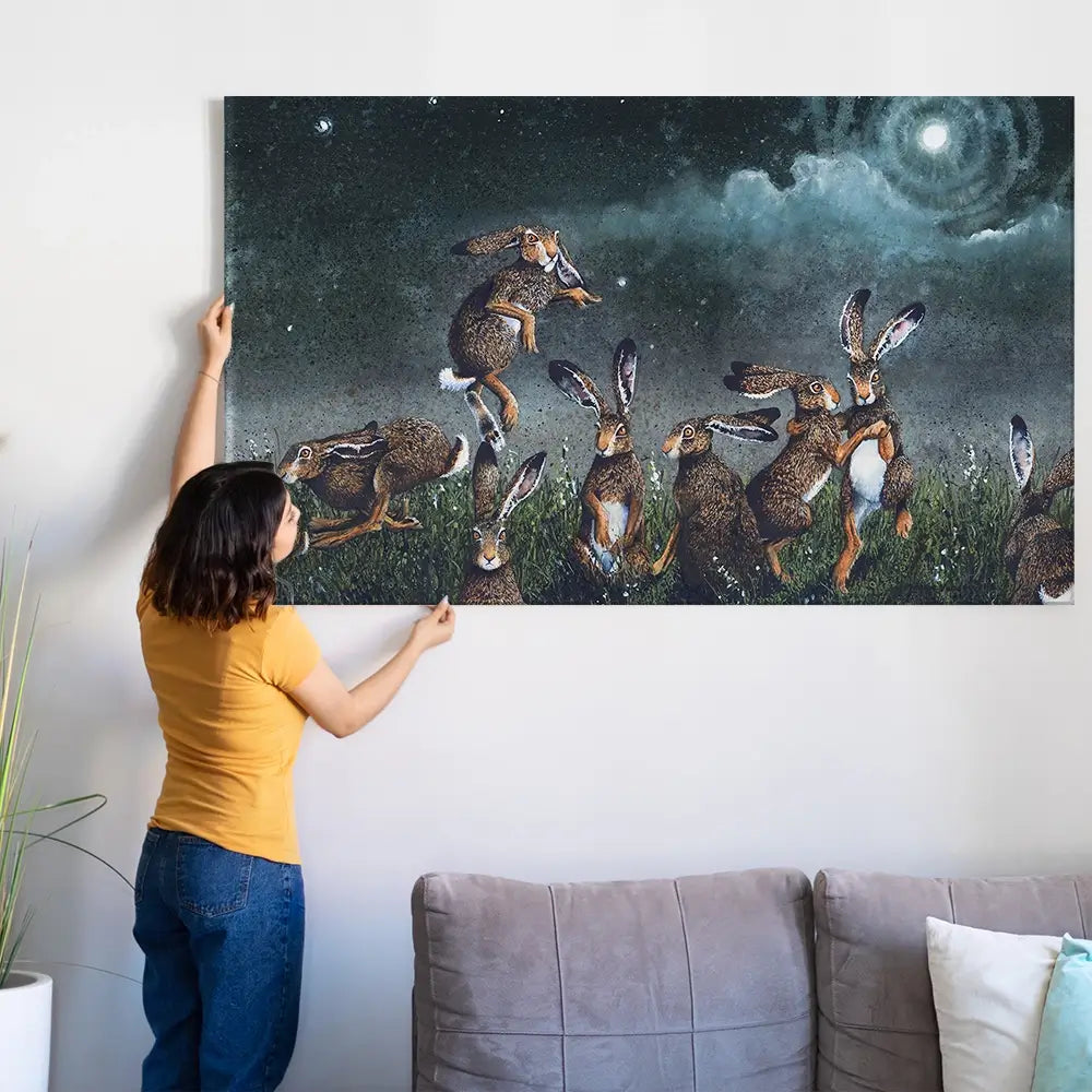 Moondance Oversized Canvas Print Moondance Oversized Canvas Print wall art product Maggie Vandewalle - Independent