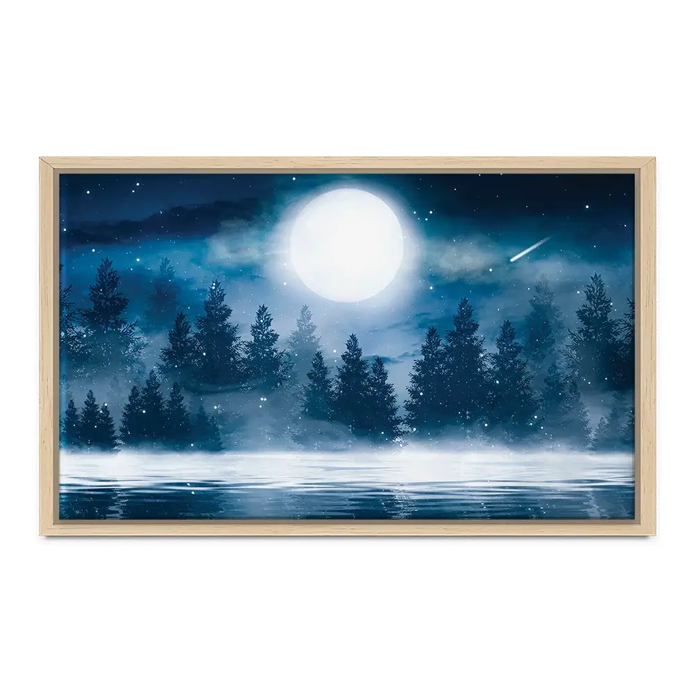 Moonlight Canvas Print Moonlight Canvas Print wall art product Mia Stendal / Shutterstock