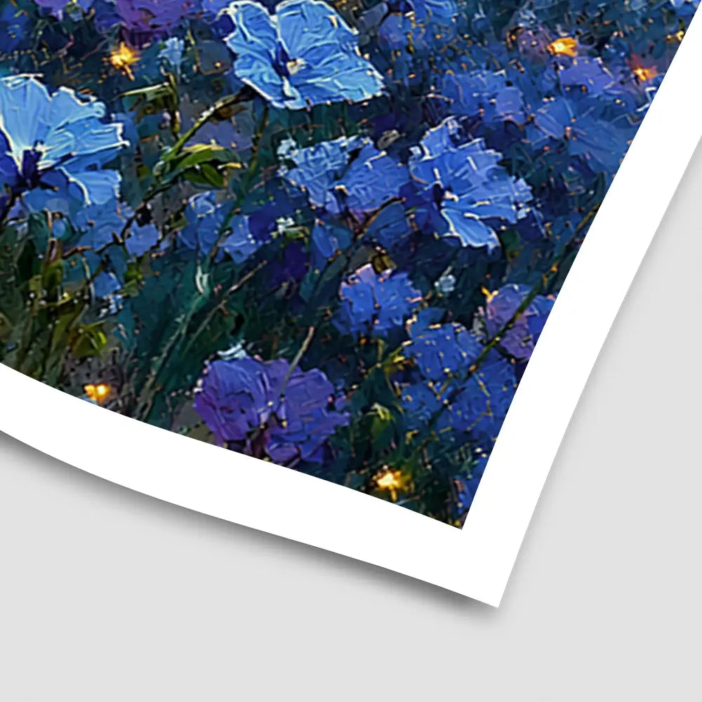 Moonlight Magic Meadow Art Print Moonlight Magic Meadow Art Print wall art product David Alexander Elder