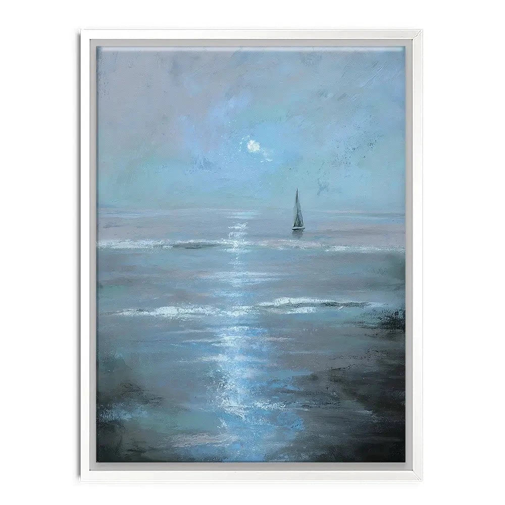 Moonlight Voyage Canvas Print Moonlight Voyage Canvas Print wall art product Svetlana Aleynikova