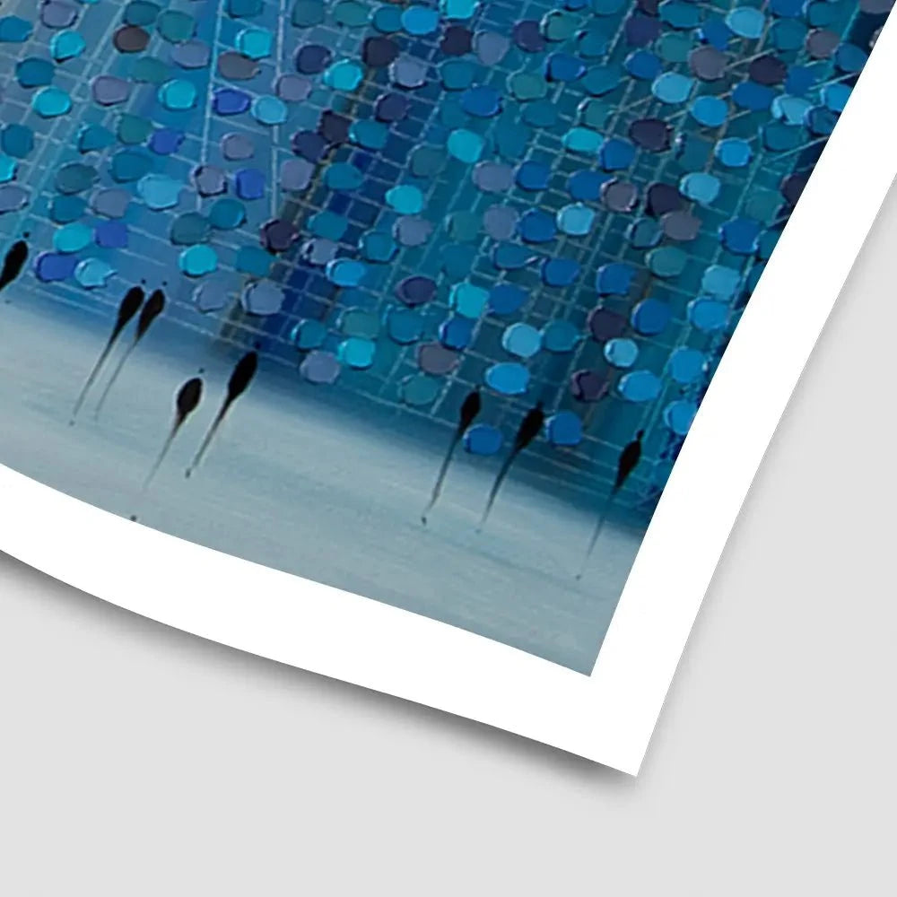 Moonlight Walk Art Print Moonlight Walk Art Print wall art product Ekaterina Ermilkina