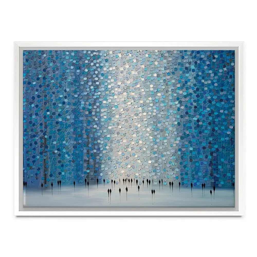 Moonlight Walk Canvas Print Moonlight Walk Canvas Print wall art product Ekaterina Ermilkina
