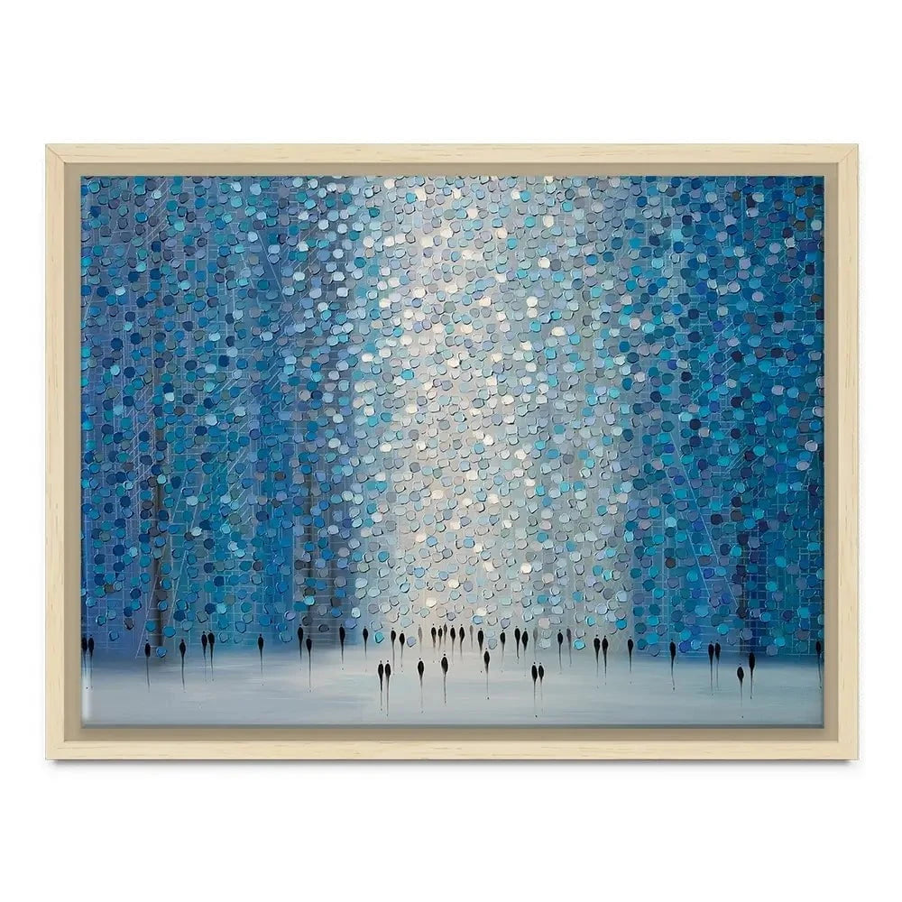 Moonlight Walk Canvas Print Moonlight Walk Canvas Print wall art product Ekaterina Ermilkina