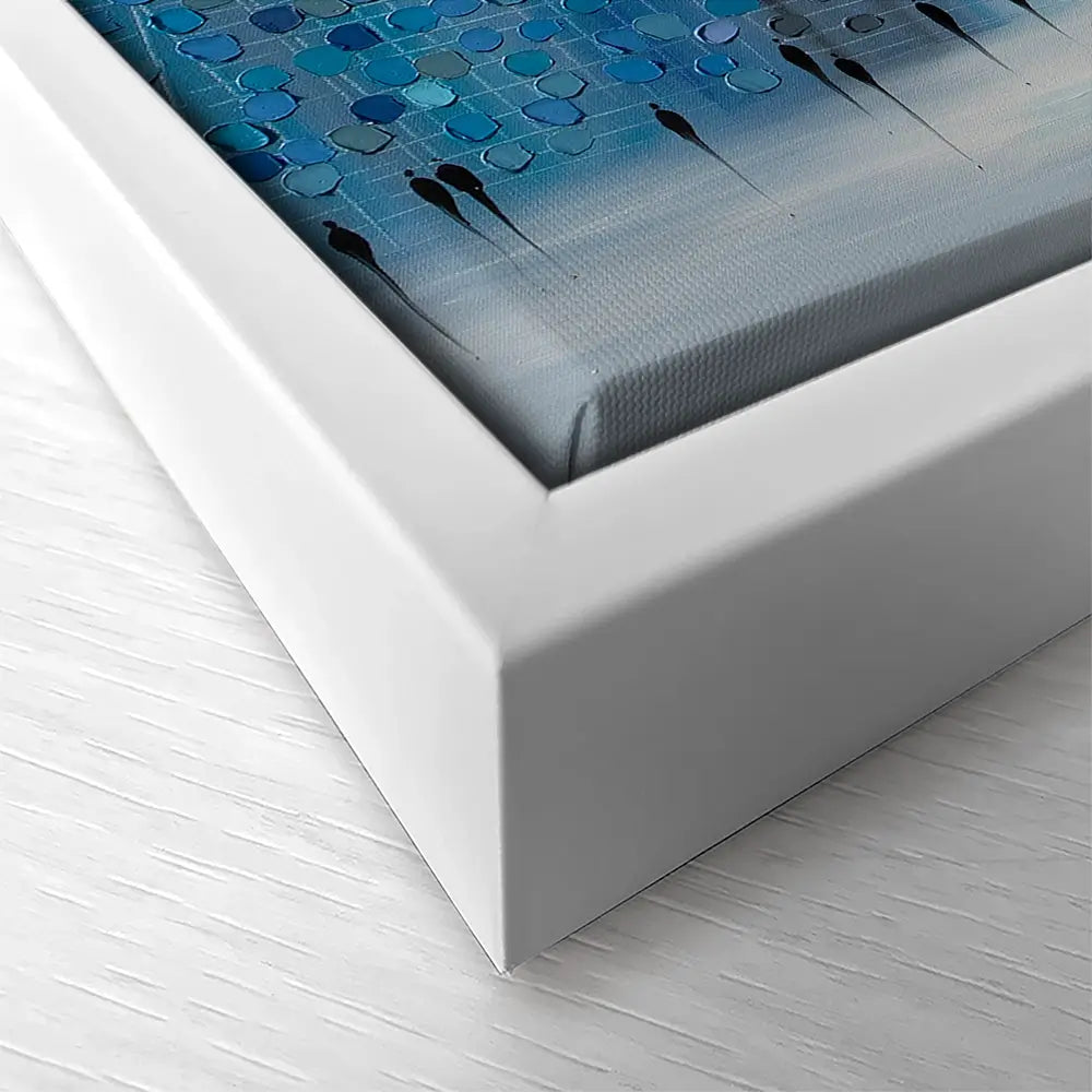 Moonlight Walk Square Canvas Print Moonlight Walk Square Canvas Print wall art product Art Print Shop