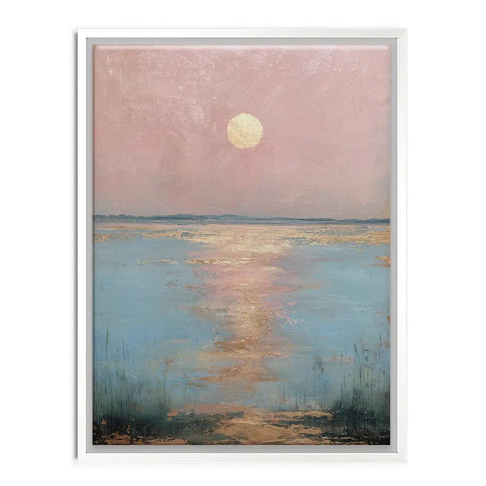 Moonlit Reflection Canvas Print Moonlit Reflection Canvas Print wall art product Svetlana Aleynikova