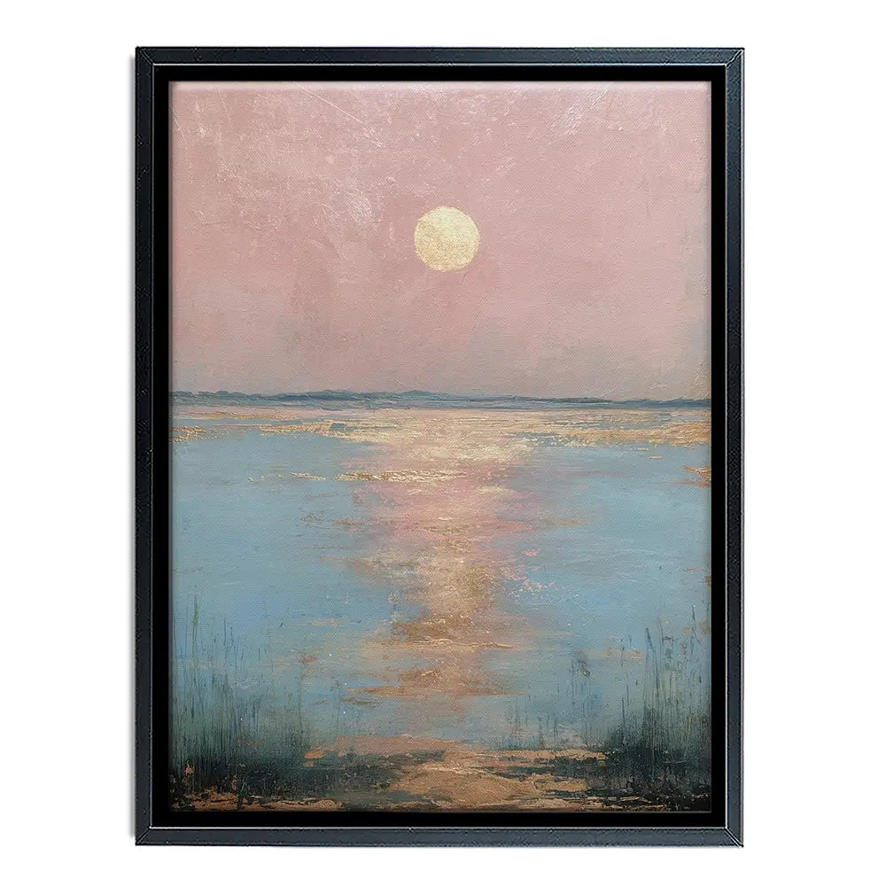 Moonlit Reflection Canvas Print Moonlit Reflection Canvas Print wall art product Svetlana Aleynikova