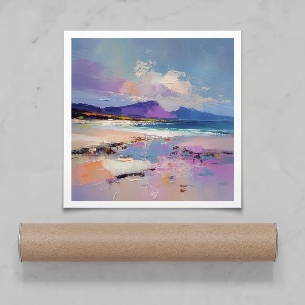 Morar Sands Square Art Print Morar Sands Square Art Print wall art product David Alexander Elder