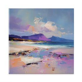 Morar Sands Square Canvas Print Morar Sands Square Canvas Print wall art product David Alexander Elder