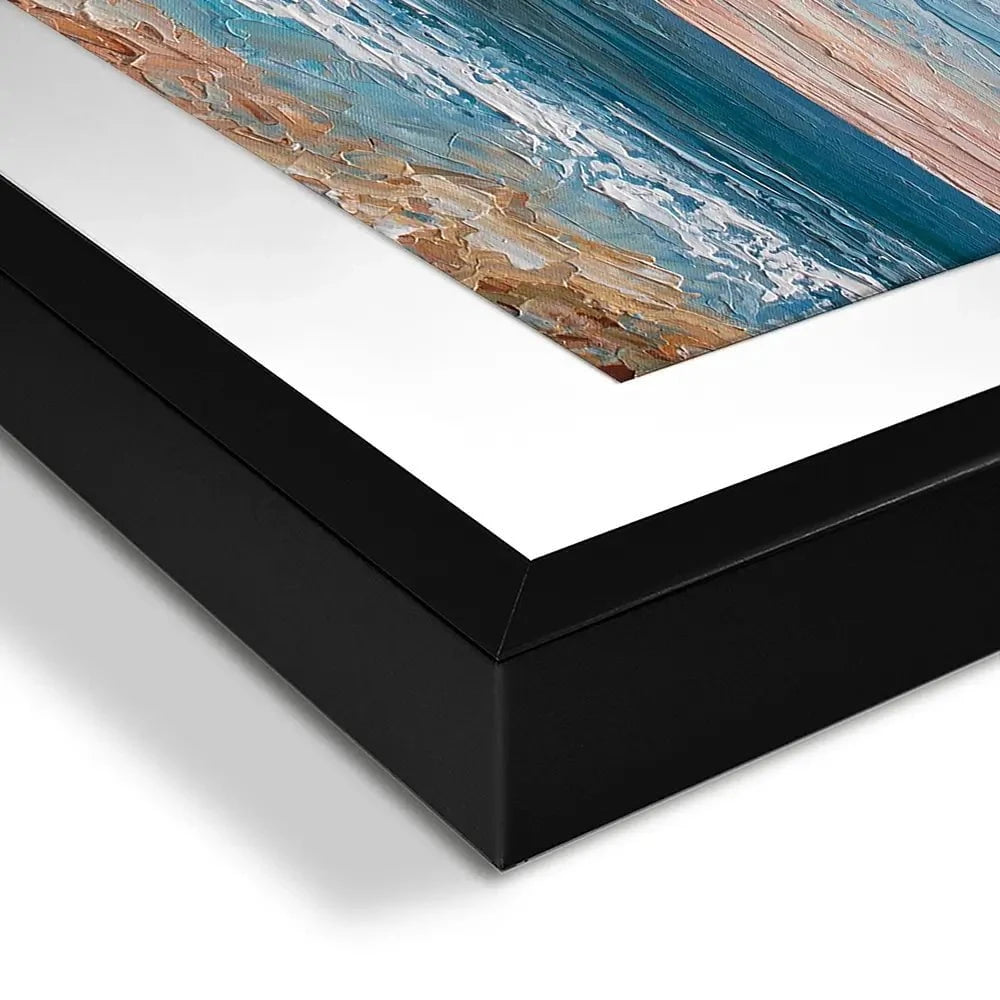 Morning Beach Framed Art Print Morning Beach Framed Art Print wall art product Olga Tkachyk