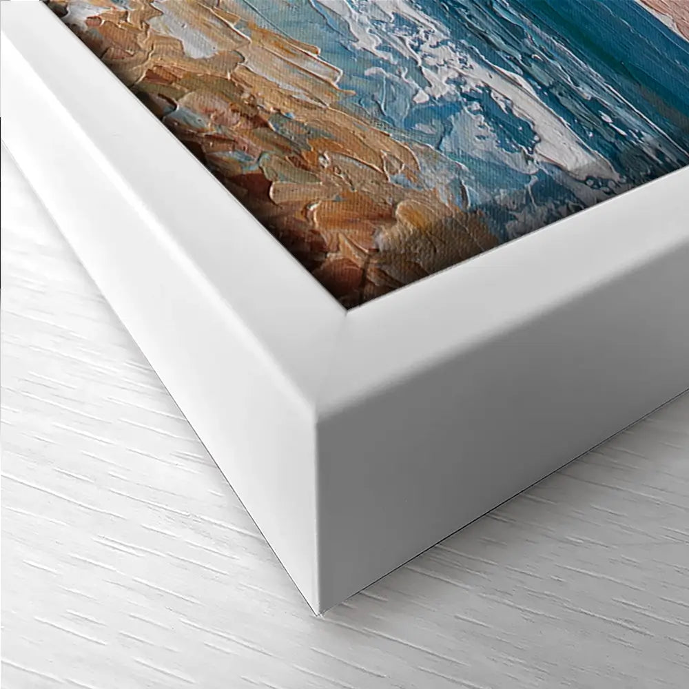 Morning Beach Trio Canvas Print Morning Beach Trio Canvas Print wall art product Olga Tkachyk