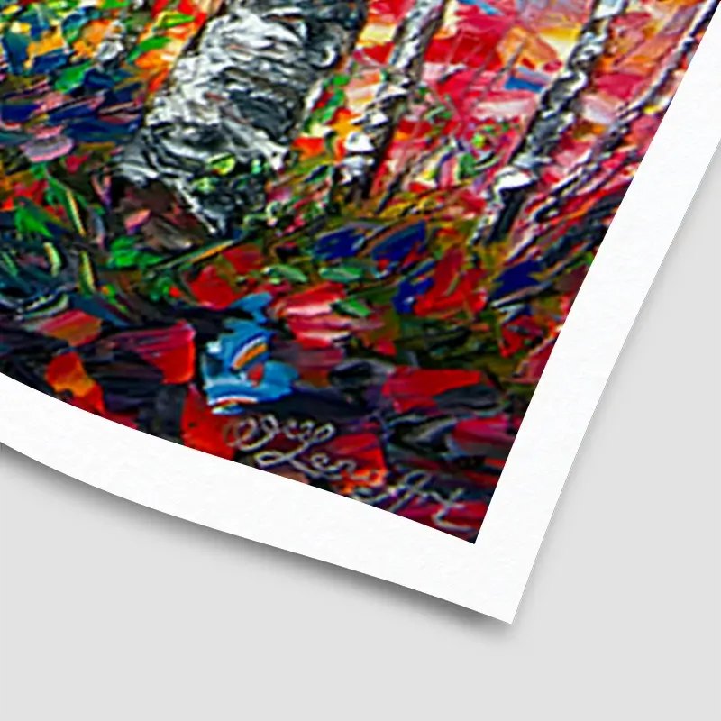 Morning Breaks Art Print Morning Breaks Art Print wall art product Lena Owens - Independent