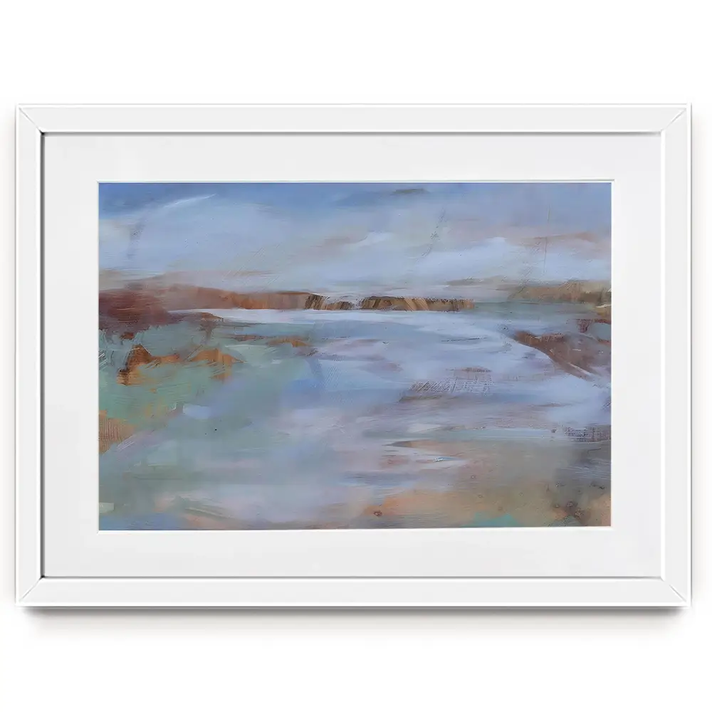 Morning Meditation Framed Art Print Morning Meditation Framed Art Print wall art product Tiffani Taylor - Independent