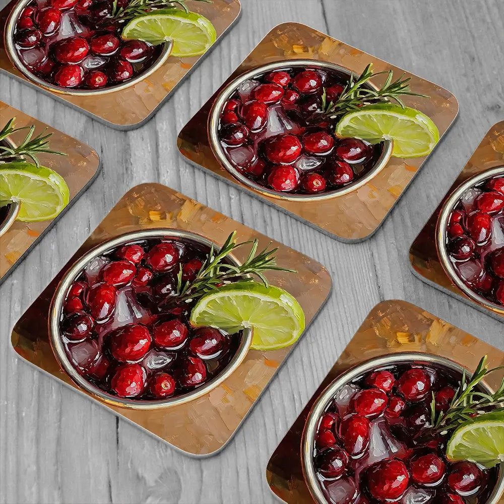 Moscow Mule Cocktail Coaster Set Moscow Mule Cocktail Coaster Set wall art product David Alexander Elder