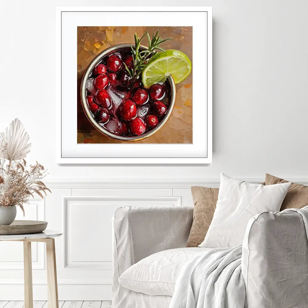 Moscow Mule Cocktail Square Framed Art Print Moscow Mule Cocktail Square Framed Art Print wall art product David Alexander Elder