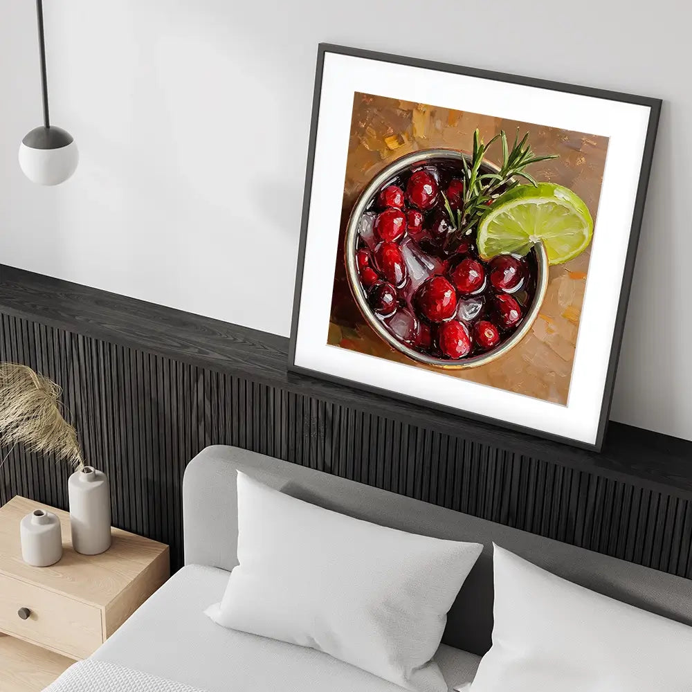 Moscow Mule Cocktail Square Framed Art Print Moscow Mule Cocktail Square Framed Art Print wall art product David Alexander Elder