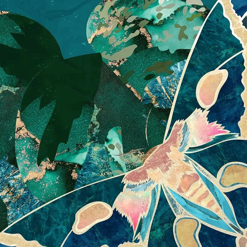 Moth Jungle Canvas Print Moth Jungle Canvas Print wall art product Sarah Manovski