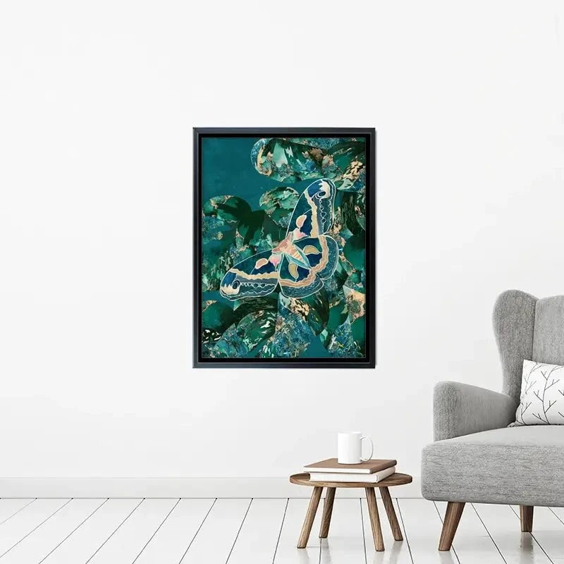 Moth Jungle Canvas Print Moth Jungle Canvas Print wall art product Sarah Manovski