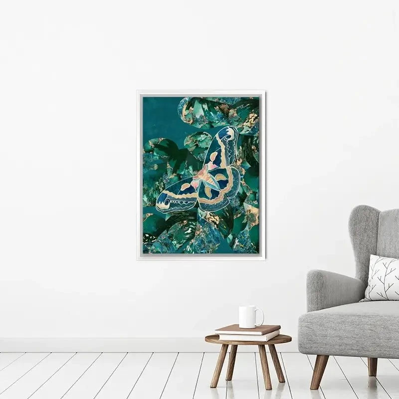 Moth Jungle Canvas Print Moth Jungle Canvas Print wall art product Sarah Manovski