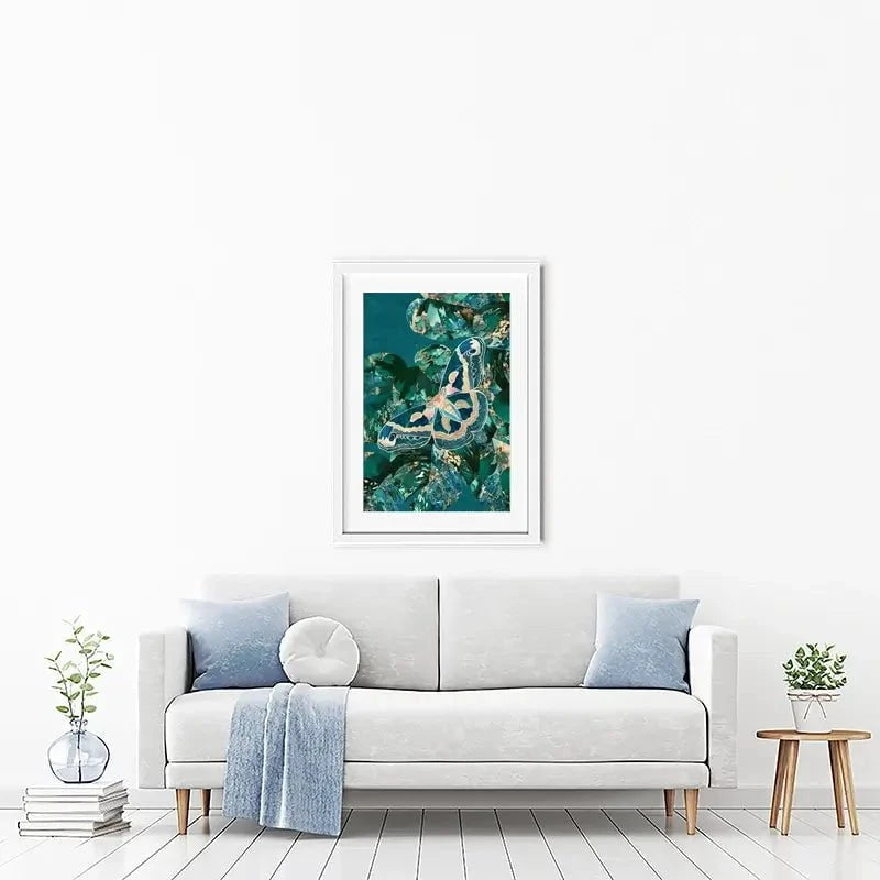 Moth Jungle Framed Art Print Moth Jungle Framed Art Print wall art product Sarah Manovski