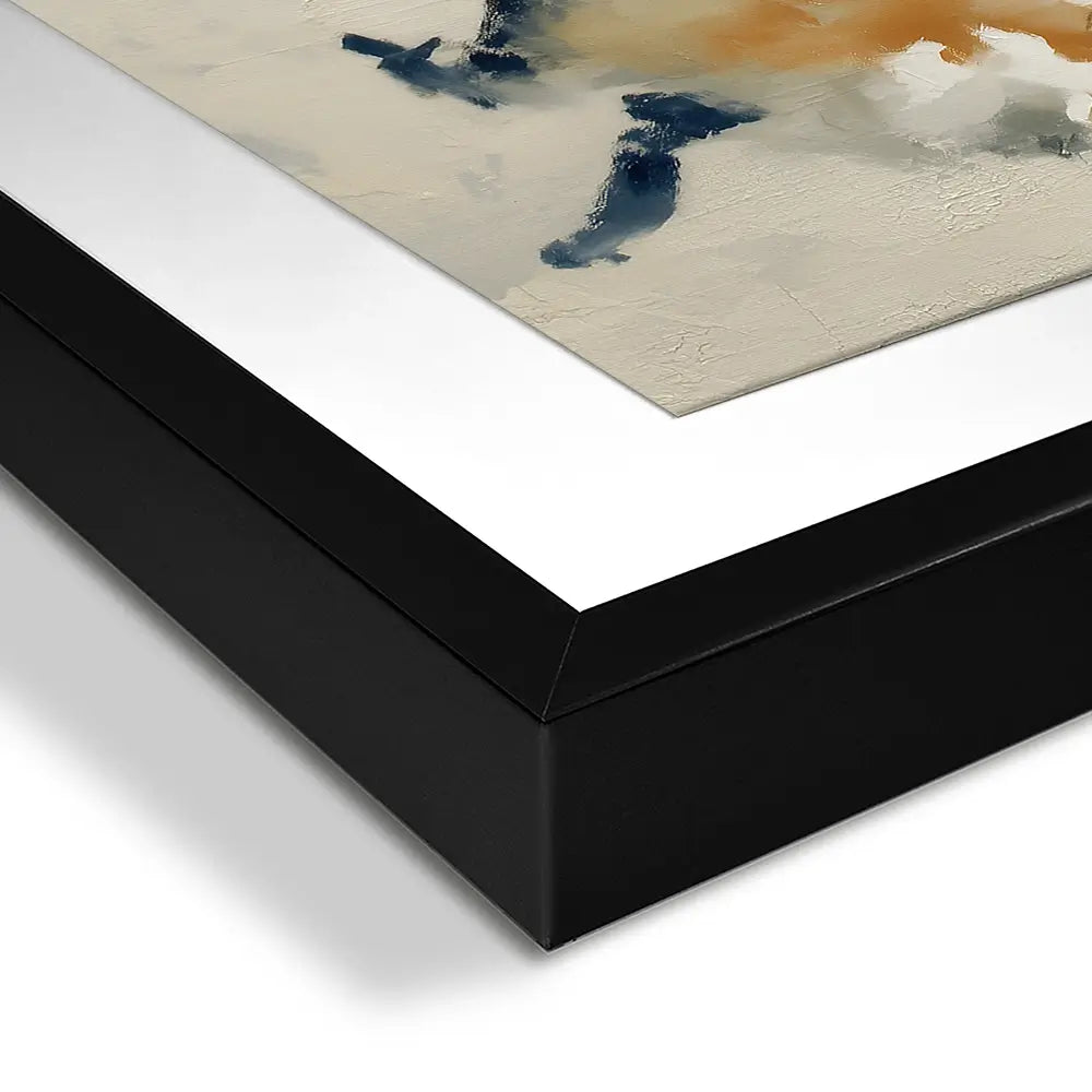 Mother Fox Bamboo Framed Art Print Mother Fox Bamboo Framed Art Print wall art product Chromatic Storm Studio