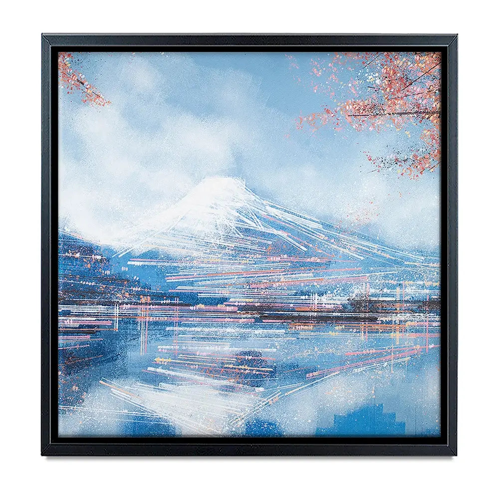 Mount Fuji In Spring Oversized Canvas Print Mount Fuji In Spring Oversized Canvas Print wall art product Art Print Shop