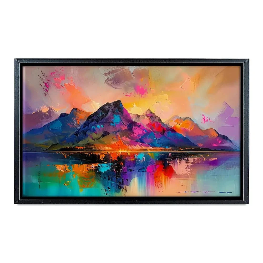 Mountain Abstract Canvas Print Mountain Abstract Canvas Print wall art product David Alexander Elder
