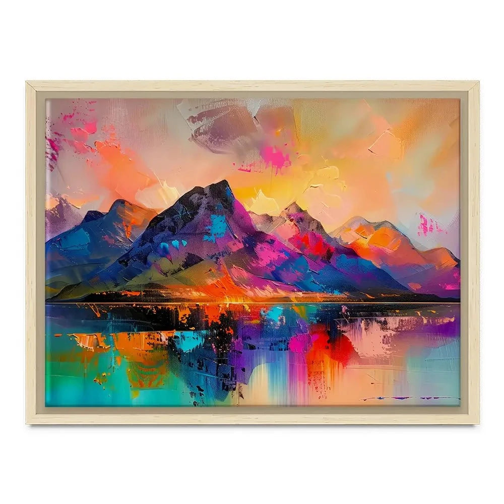 Mountain Abstract Canvas Print Mountain Abstract Canvas Print wall art product David Alexander Elder