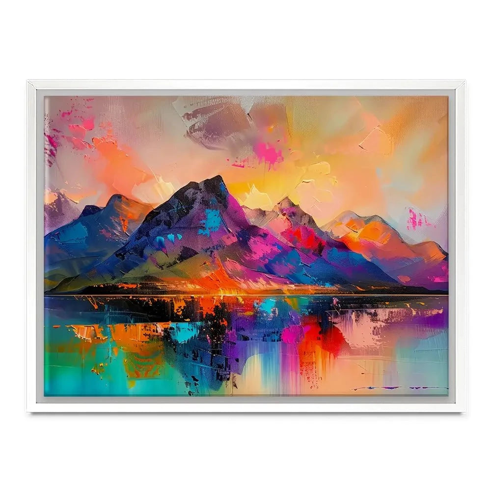Mountain Abstract Canvas Print Mountain Abstract Canvas Print wall art product David Alexander Elder
