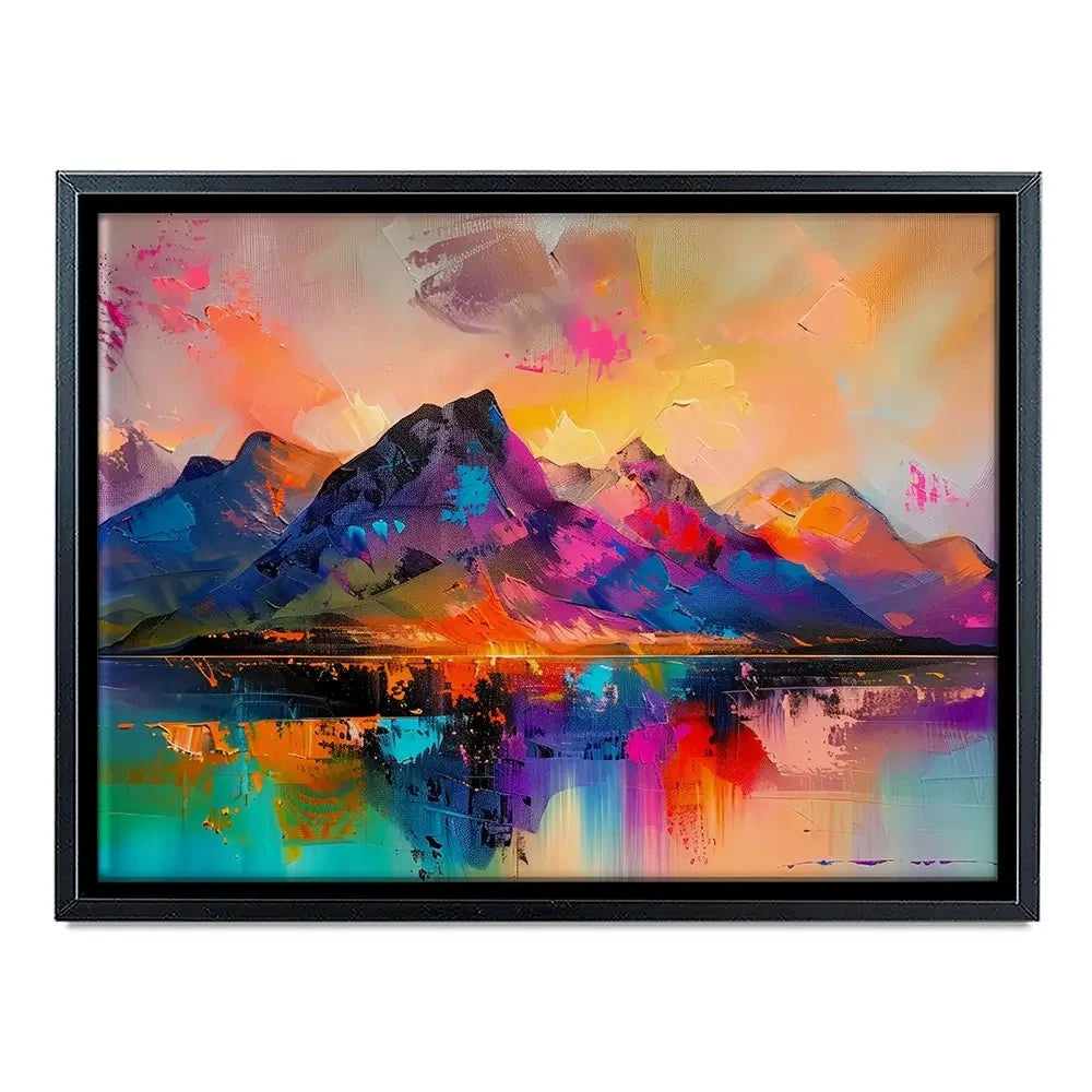 Mountain Abstract Canvas Print Mountain Abstract Canvas Print wall art product David Alexander Elder